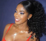 Virgin Deep Waves Ponytail - Wigs By Sya