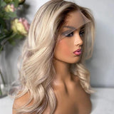 Blonde Ombré Light Waves Wig - Wigs By Sya