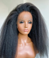 Premium Virgin Brazilian Kinky Straight Hair Wig - Full Lace - Wigs By Sya