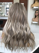 Most Platinum Highlight Wig - Invisible HD Front Lace - Wigs By Sya