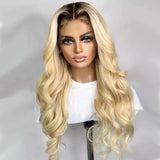 Blonde Ombre Body Wave Wig - Wigs By Sya