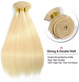 12A Grade Blonde 1 Bundle - Straight - Wigs By Sya