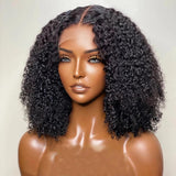 Kinky Curly Middle Part Wig - Wigs By Sya