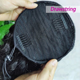 Virgin Deep Waves Ponytail - Wigs By Sya