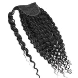 Virgin Deep Waves Ponytail - Wigs By Sya