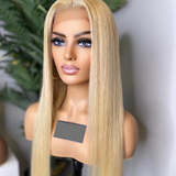 Blonde Straight Wig - Wigs By Sya