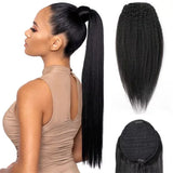 Virgin Kinky Straight Ponytail - Wigs By Sya