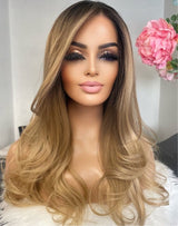 Mindy Caramel Highlight Wig - Wigs By Sya