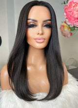 Midnight Leather Black Wig - Wigs By Sya