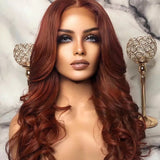 Auburn Body Waves Wig - Wigs By Sya