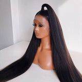 Natural Kinky Straight Wig - Wigs By Sya