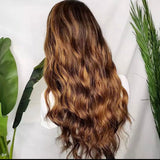 Highlight Beeline Honey Wavy Wig - Wigs By Sya