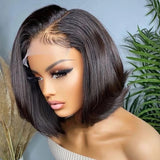 Virgin Hair Straight Bob Wig - Wigs By Sya