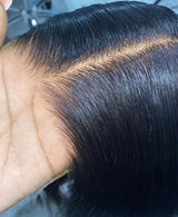 Natural Straight Wig - Invisible HD Front Lace - Wigs By Sya