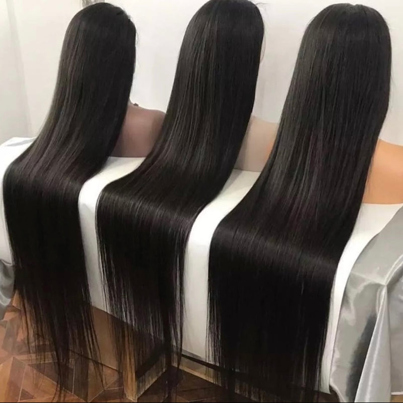 Premium 12A Grade Virgin Brazilian Straight Hair Wig - Full Lace - Wigs By Sya