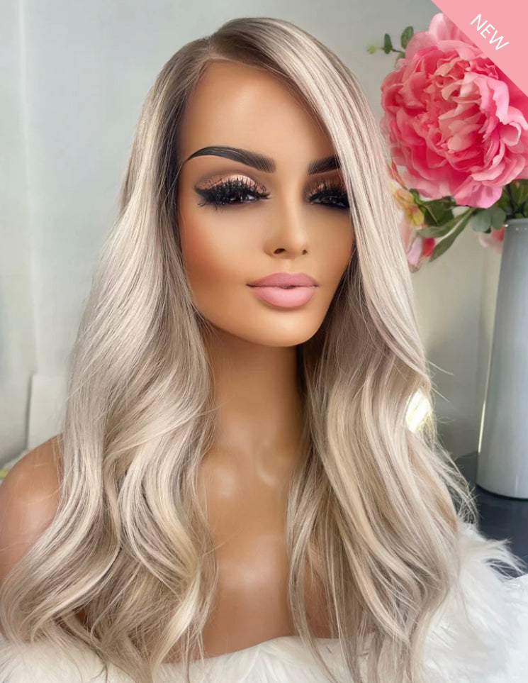 Ombre Pearl Platinum Blonde Wig - Wigs By Sya