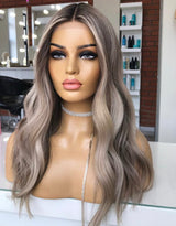 Most Platinum Highlight Wig - Invisible HD Front Lace - Wigs By Sya