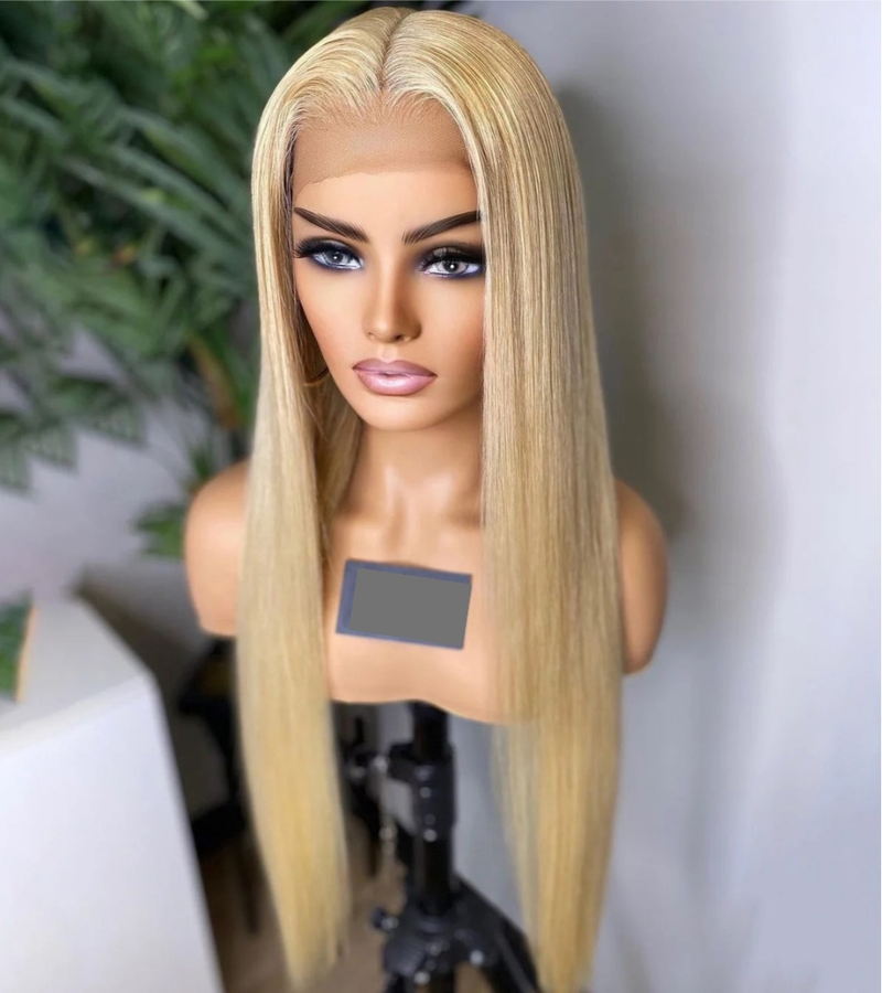 Blonde Straight Wig - Wigs By Sya