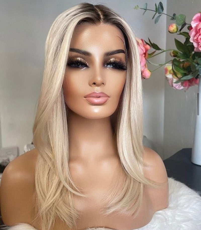 Ombre Highlight Blonde Wigs - Wigs By Sya