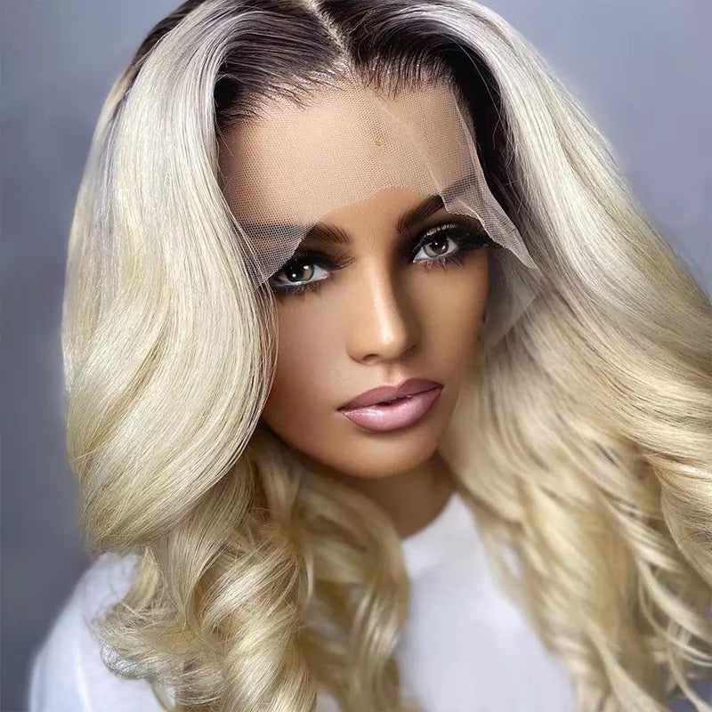 Blonde Ombre Body Wave Wig - Wigs By Sya