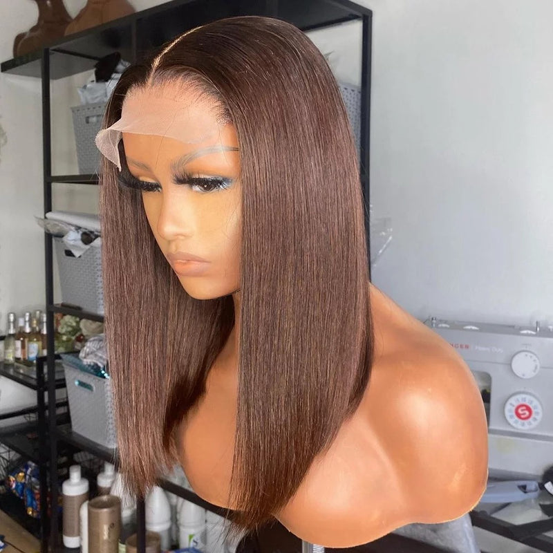 Bombshell Walnut Brazilian Straight Wig - Wigs By Sya