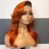 Orange Ginger Body Waves wig - Wigs By Sya