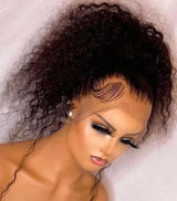 Premium Virgin Brazilian Curly Hair Wig - Full Lace - Wigs By Sya